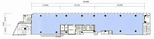 銀座4丁目タワー4F 間取り図