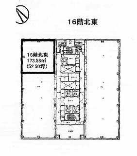 新宿グリーンタワー北 間取り図