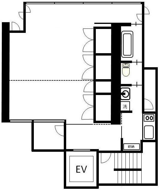 FLEG恵比寿W301 間取り図