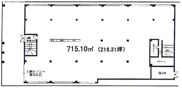 ソレーナ所沢ビル1F 間取り図