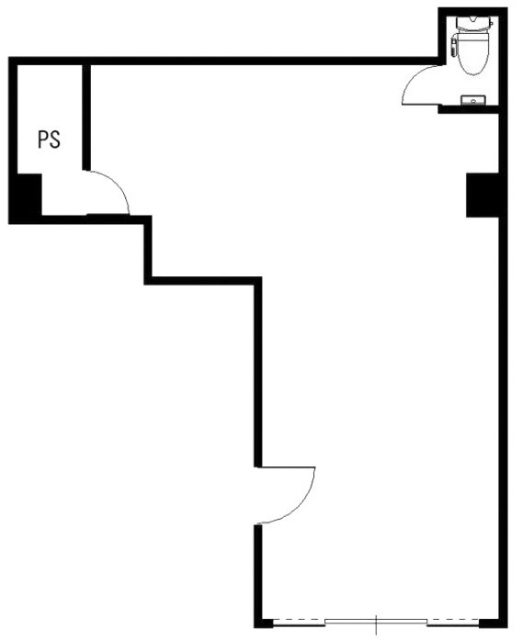 タチバナビル1F 間取り図