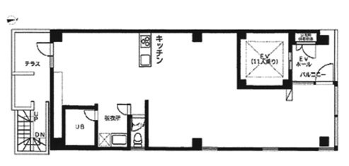 PRIME・A8F 間取り図