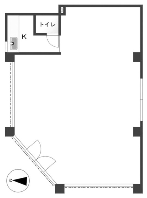 イイヅカビル1F 間取り図