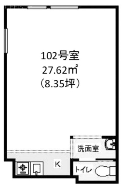 ラ・サンテ千石ビル102 間取り図