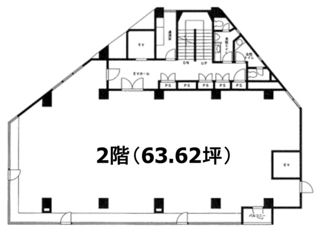 西新宿ビル2F 間取り図