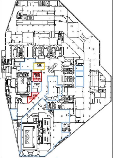 ソリッドスクエア東館B1F 間取り図