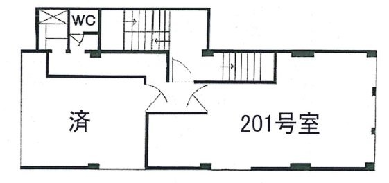遠藤ビル201 間取り図