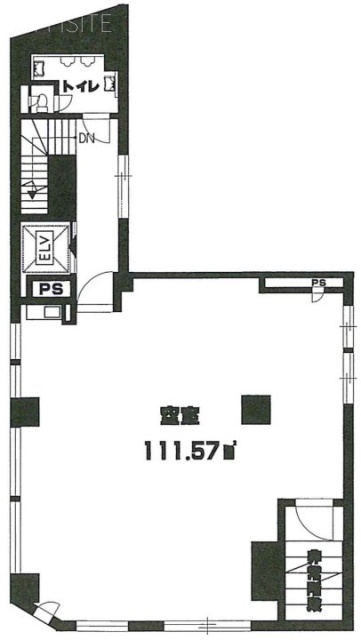 ストークビル長崎401 間取り図
