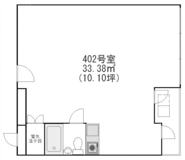 神田乗物町ビル402 間取り図