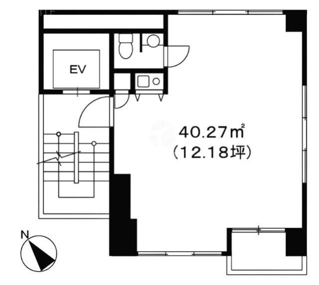 文悠ビル7F 間取り図