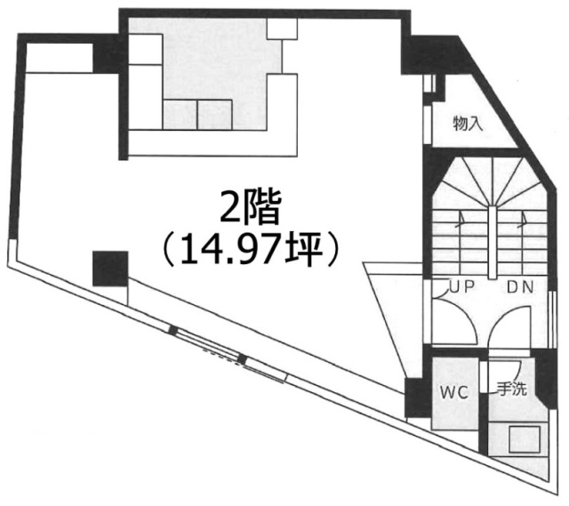 セントオフィス代々木2F 間取り図