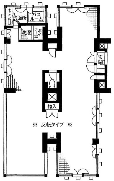 ビラローザ502 間取り図
