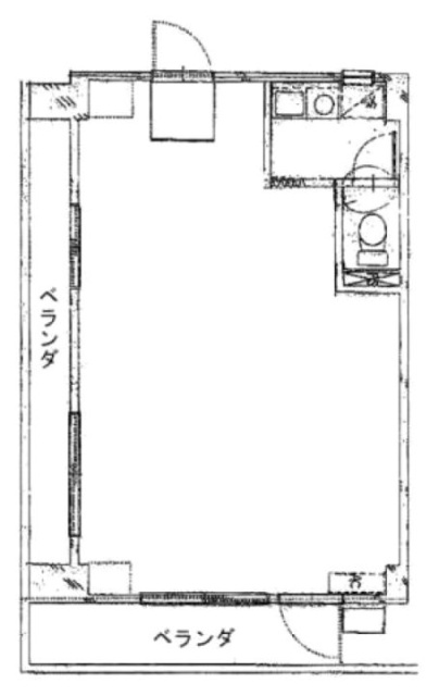 第一原嶋ビル902 間取り図