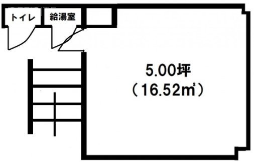 田沼ビル裏 間取り図
