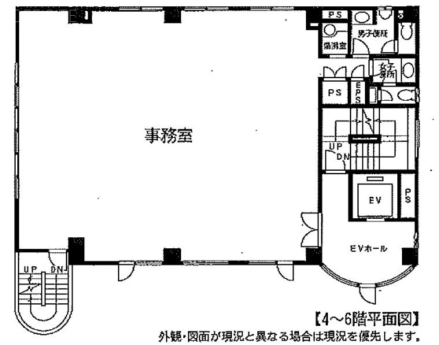 青山第一田中ビル5F 間取り図