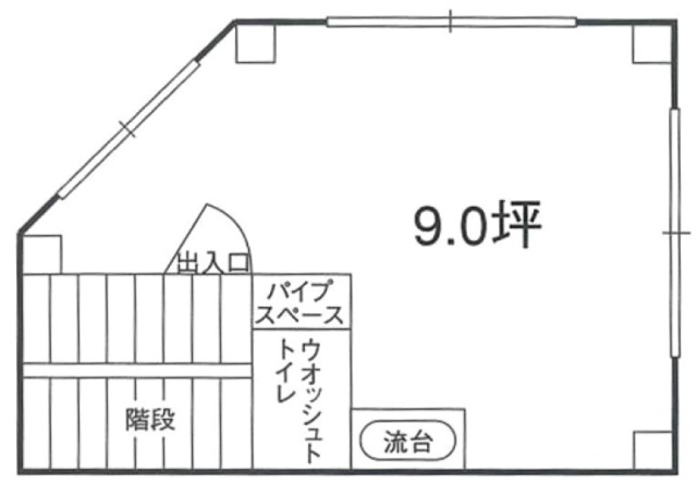 TCビル3F 間取り図