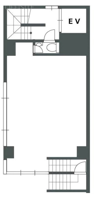 カリガネビル2F 間取り図