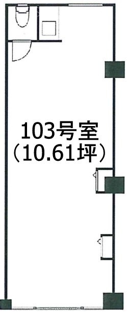 神通ビル103 間取り図