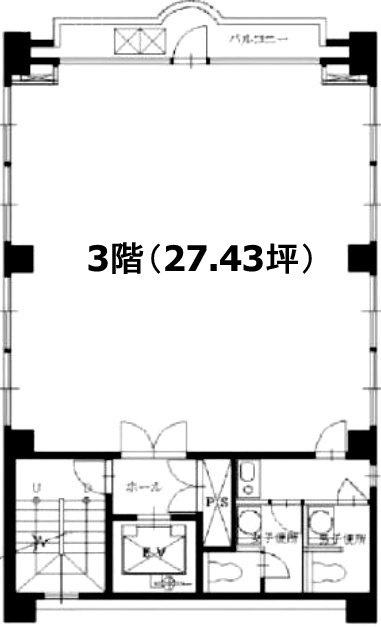 ハーモニックプレイス3F 間取り図