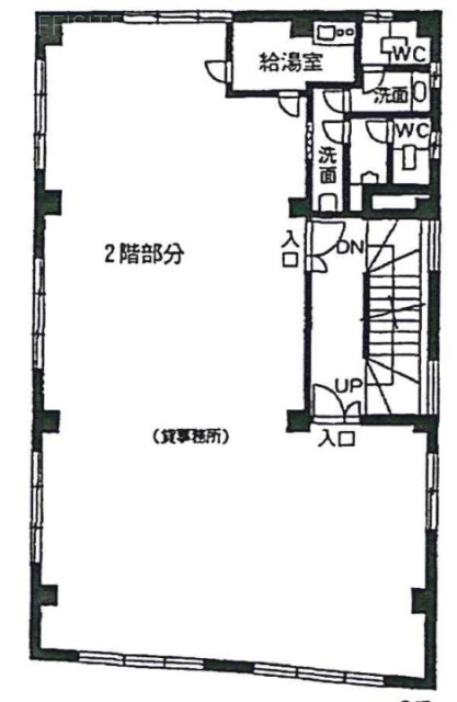 倉田ビル2F 間取り図