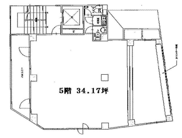 原宿KYビル5F 間取り図