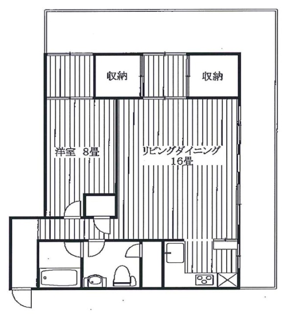 秀和六本木レジデンス901 間取り図
