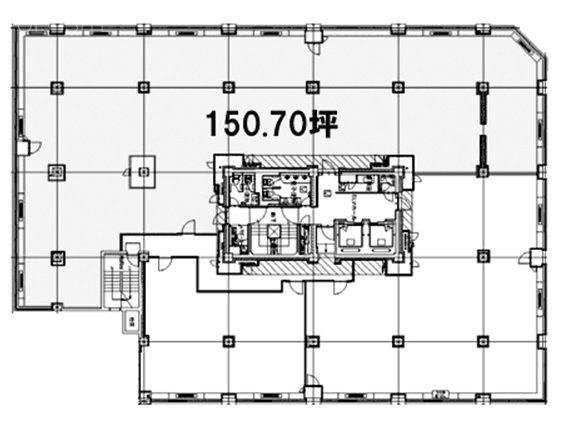 虎ノ門5森ビル4F 間取り図