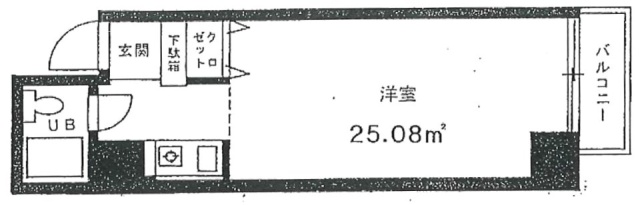 エルハイム麹町306 間取り図