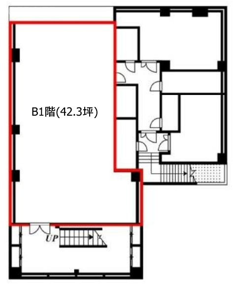 KDXレジデンス白金ⅡB1F 間取り図