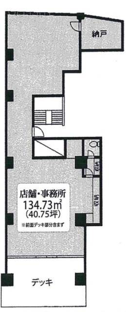 神南ペアシティ1F 間取り図