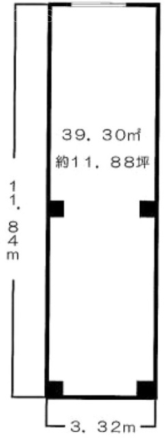 マンション双葉ビル102 間取り図