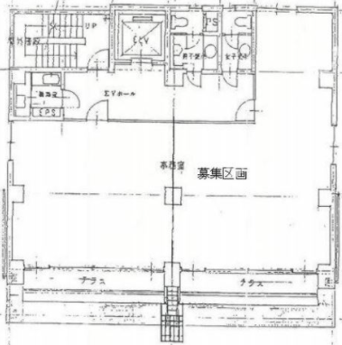 関内DOMONビルA 間取り図