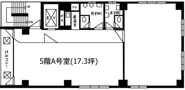 神田AKビルA 間取り図