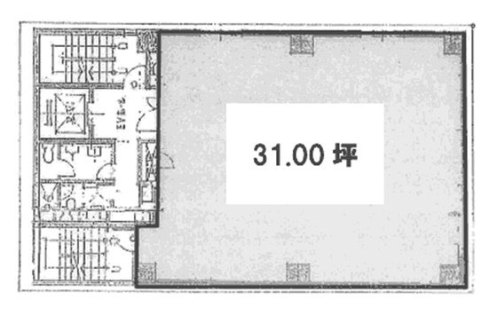 新橋田中ビル5F 間取り図