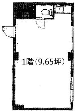 市橋ビル1F 間取り図