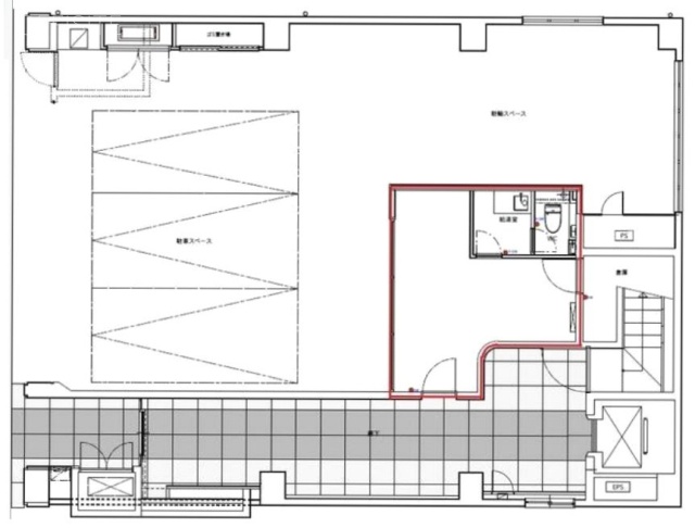 BRICK GATE水道橋1F 間取り図