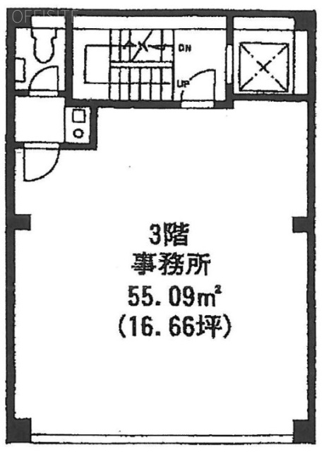 九段飯田ビル3F 間取り図