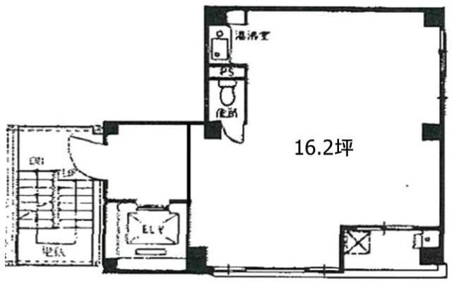 東日パークビル6F 間取り図