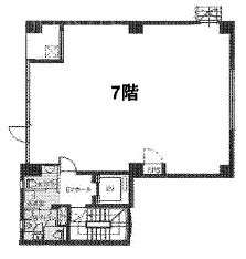 ケイエフビル7F 間取り図