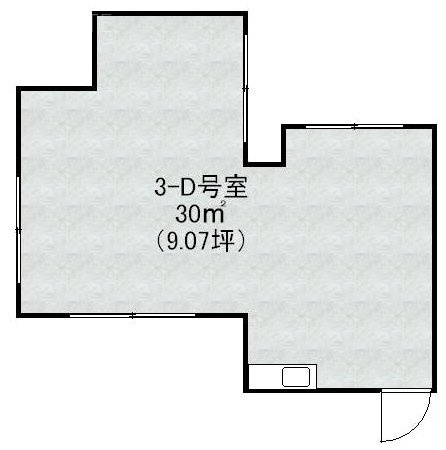 第1歯朶ビルD 間取り図