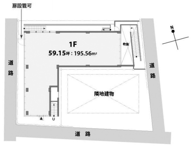 C&Cビル1F 間取り図