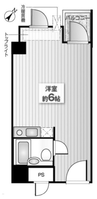 ソフトタウン赤坂ビル2F 間取り図