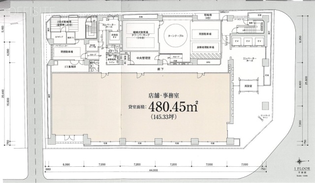 秋葉原大栄ビル1F 間取り図