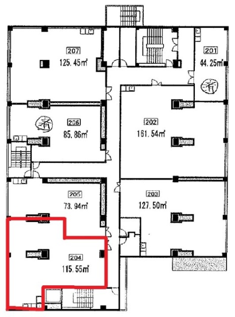 高円寺ビル204 間取り図