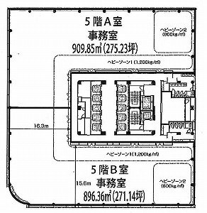 新宿ファーストウエスト5A 間取り図