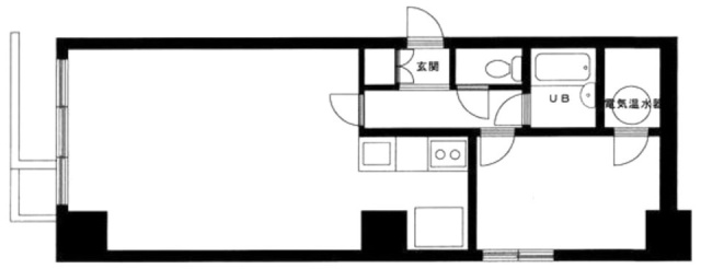 ライオンズプラザ恵比寿311 間取り図