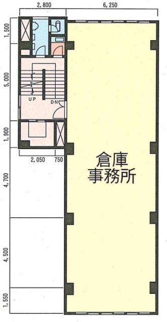 第1松井ビル3F 間取り図