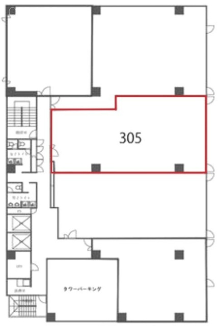 光正第2ビル305 間取り図