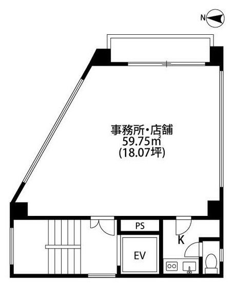 鈴の家ビル7F 間取り図