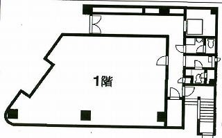 A-I-Kビル1F 間取り図